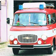 Barkas Feuerwehrfahrzeug - Schmuckblatt 3.1