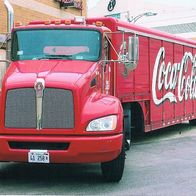 Kenworth Coca-Cola Truck - Schmuckblatt 14.1
