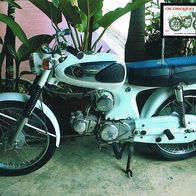 Motorrad Honda Oldtimer - Schmuckblatt 10.1