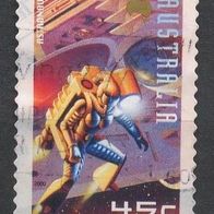 Australien Mi. Nr. 1995 BC Weltraum: Besiedlung des Mars - gestempelt o <