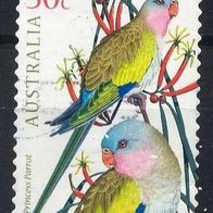 Australien Mi. Nr. 2412 (2) Einheimische Papageien - gestempelt o <
