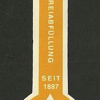 ALT ! Bieretikett "STERN EXPORT" Sternbräu † 1975 Dettelbach Lkr. Kitzingen