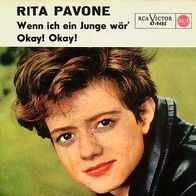 7"PAVONE, Rita · Wenn ich ein Junge wär (RAR 1963)