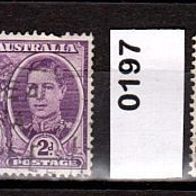 Australien Mi. Nr. 194 + 196 + 197 + 199 o <