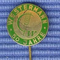 50 Jahre Westermann Anstecknadel Pin :