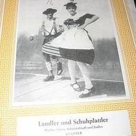 Edition Schott - Landler und Schuhplattler f. Klavier