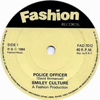 7"SMILEY Culture · Police Officer (RAR 1984)
