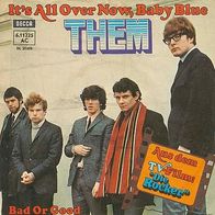 7"THEM · It´s All Over Now, Baby Blue (RAR 1973)