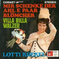 7"KREKEL, Lotti · Mir schenke der Ahl e paar Blömcher (RAR 1968)