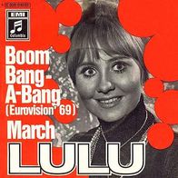 Eurovision 7"LULU · Boom Bang-A-Bang (RAR 1969)
