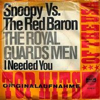 7"Royal Guardsmen · Snoopy Vs. The Red Baron (RAR 1966)
