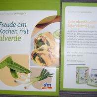 REZEPT KARTEN SAMMEL BOX mit appetit lichem farb igem Bild Motiv - Neu ! mit Aufbau