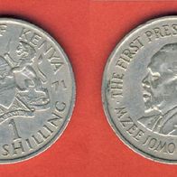 Kenia 1 Shilling 1971