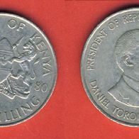 Kenia 1 Shilling 1980