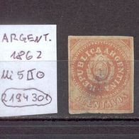 Briefmarken Argentinien 1862