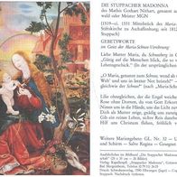 132 Heiligenbild Die Stuppacher Madonna {Baden - Württemberg}
