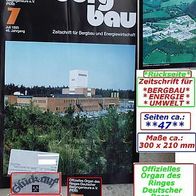 Bergbau * Heft für Bergbau * Energie * Umwelt Nr. 7-1995