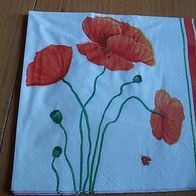 Serviette Mohn