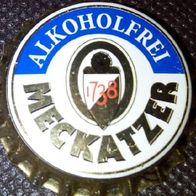 Meckatzer 1738 Alkoholfrei Bier Brauerei Kronkorken neu 2018 aus Bayern in unbenutzt