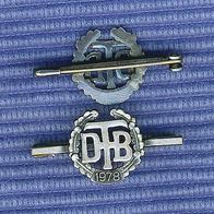 DTB Deutscher Turner Bund silber Anstecknadel Pin :