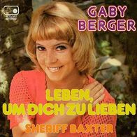 7"BERGER, Gaby · Sheriff Baxter (RAR 1974)