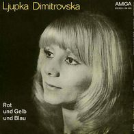 7"DIMITROVSKA, Ljupka · Rot und Gelb und Blau (RAR 1975)