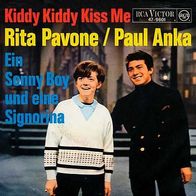 7"PAVONE, Rita/ ANKA, Paul · Kiddy Kiddy Kiss Me (RAR 1961)