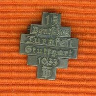 15 Deutsches Turnfest Stuttgart 1933 Anstecknadel Pin :