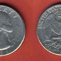 USA 25 Cents 1986 P
