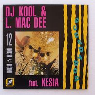 DJ Kool & L. Mac Dee feat. Kesia - Body Dance, Maxi Single Black Flame 1990
