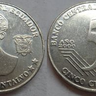 Ecuador 5 Centavos 2000 ## B12