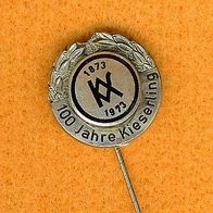 100 Jahre Kieserling Anstecknadel Pin :