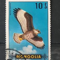 Mongolei MiNr. 599 Greifvogel gestempelt M€ 0,30 #E156d