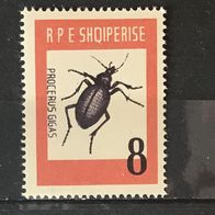 Albanien MiNr. 737 Käfer postfrisch M€ 8,50 #E157b