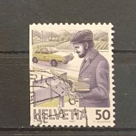 CH MiNr. 1343 Dl links geschnitten gestempelt M€ 1,60 #E164d