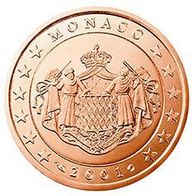 Monaco - 2 Cent 2001 - UNC