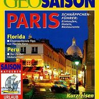 GEO Saison Magazin Paris Florida Peru Nr. 6 Juni 1996