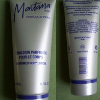 Montana Parfum De Peau Perfumed Body Lotion Rarität ca. 10ml Creme