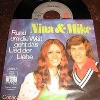 Nina & Mike - 7" Rund um die Welt geht das Lied der Liebe