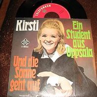 Kirsti - 7" Ein Student aus Uppsala - ´68 Telefunken -n. mint !