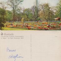 174 Rotterdam 1960 AK Ansichtskarte floriade International Tuinbouw Tentoonstellung –