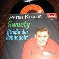 Peter Kraus - 7" Sweety -´62 Polydor 24 847 - n. mint !!