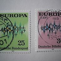 Bund Nr. 716-17 gestempelt Europamarken