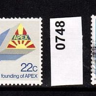 Australien Mi. Nr. 747 + 748 o <