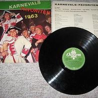 Karnevals-Favoriten 1963 -Muys, Paulsen, Schmitz, Thelen. - alte Odeon Lp - top !