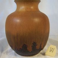 Studio Keramik Vase - Signiert " W " * **