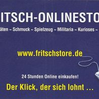 215 Werbekarte Fritsch-Onlinestore www. fritschstore. de