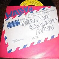 Wally B. - 7"Girl, ich brauch´dich (Milli Vanilli) - `88 ZYX - mint !