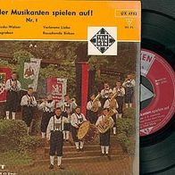 ERNST MOSCH 7” EP Egerländer Musikanten Spielen AUF!