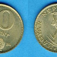 Ungarn 10 Forint 1984